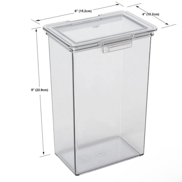 The Home Edit 3 Piece Canister Edit Food Storage Containers good grips NWT - Picture 5 of 5